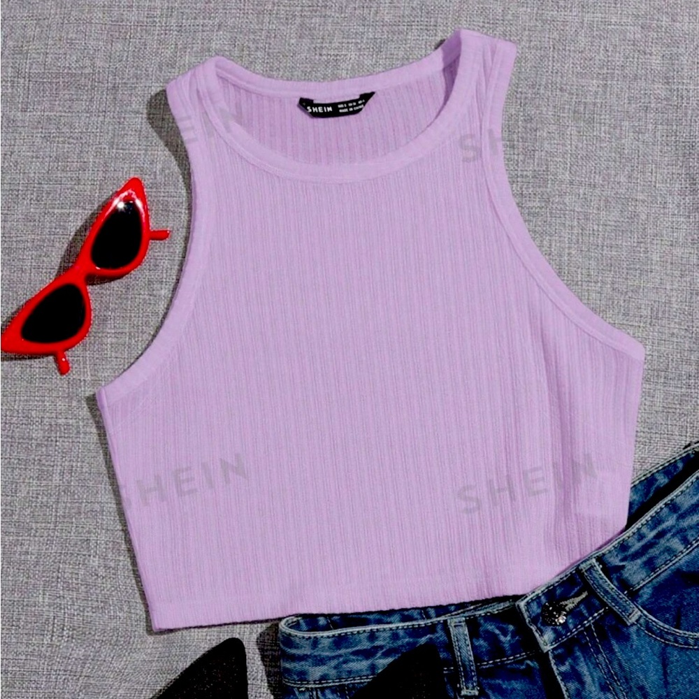 Purple tank top